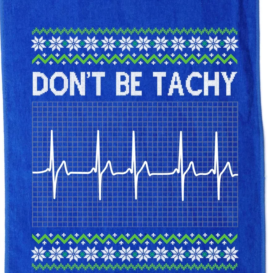 Dont Be For Tachy Ugly Christmas Platinum Collection Golf Towel