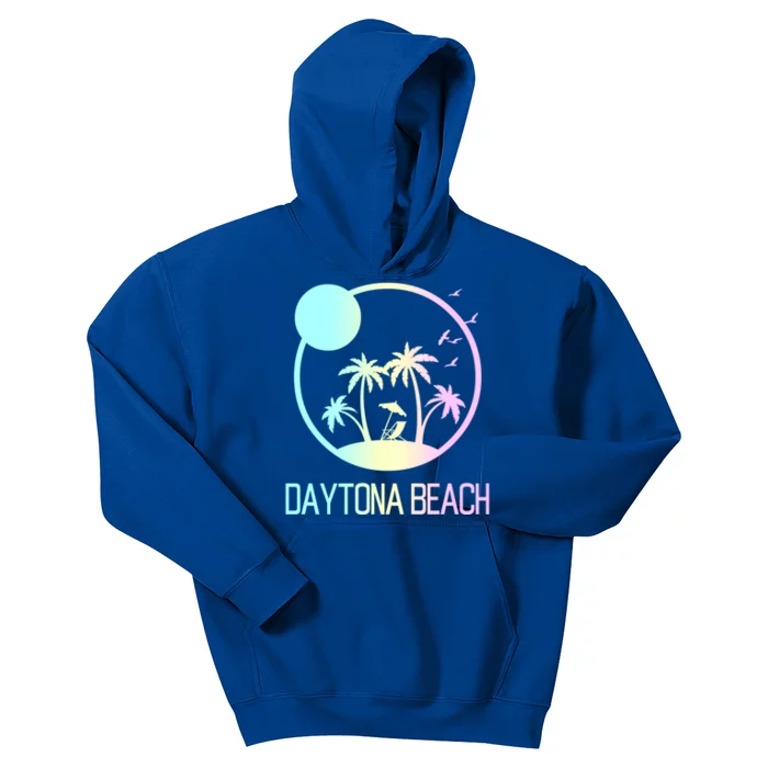 Daytona Beach Florida Travel Vacation Souvenir Funny Gift Kids Hoodie