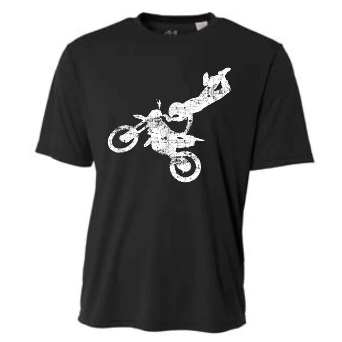 DIRT BIKE FREESTYLE Motocross Enduro Cooling Performance Crew T-Shirt