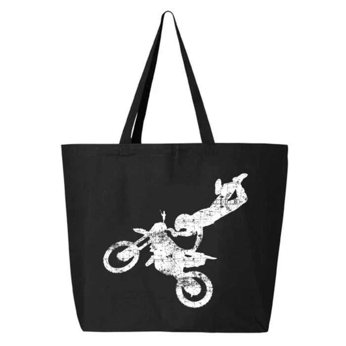 DIRT BIKE FREESTYLE Motocross Enduro 25L Jumbo Tote