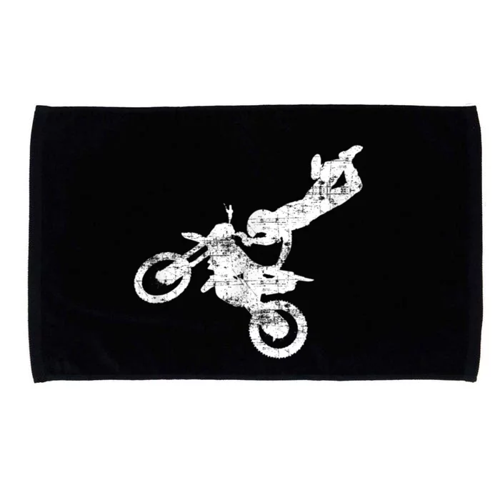 DIRT BIKE FREESTYLE Motocross Enduro Microfiber Hand Towel