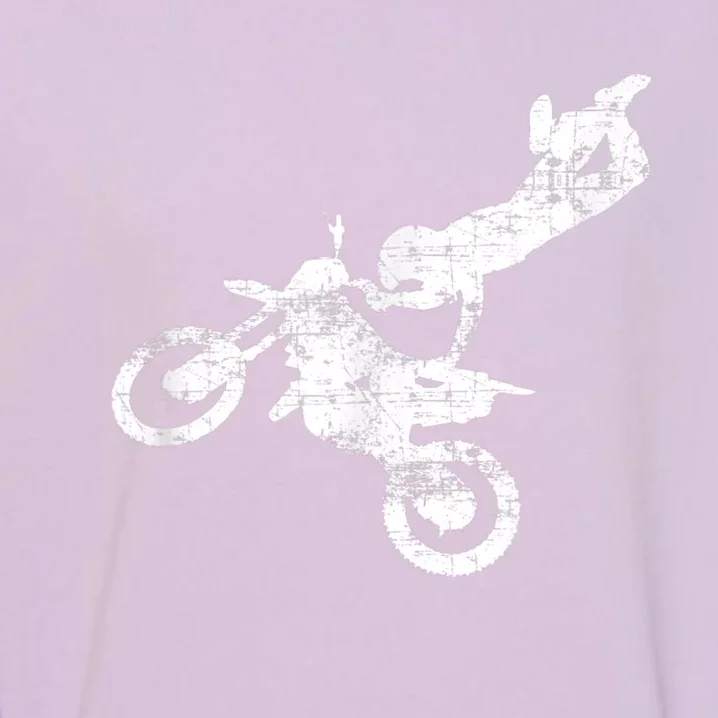 DIRT BIKE FREESTYLE Motocross Enduro Garment-Dyed Sweatshirt