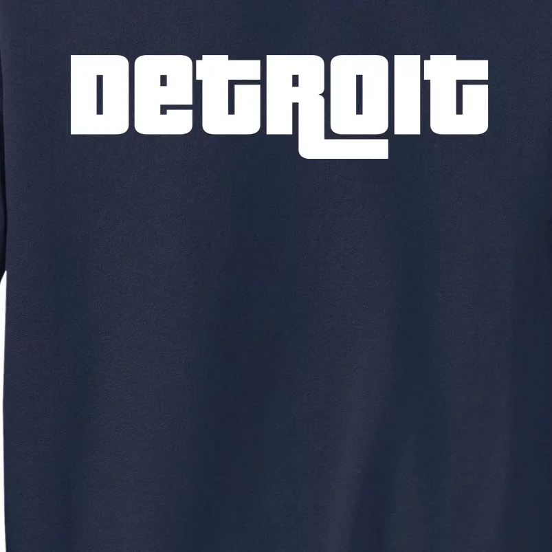 Detroit Bold Future Style Logo Tall Sweatshirt