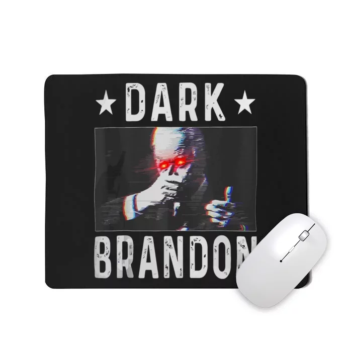 Dark Brandon Funny Biden Saving America Flag Political Mousepad