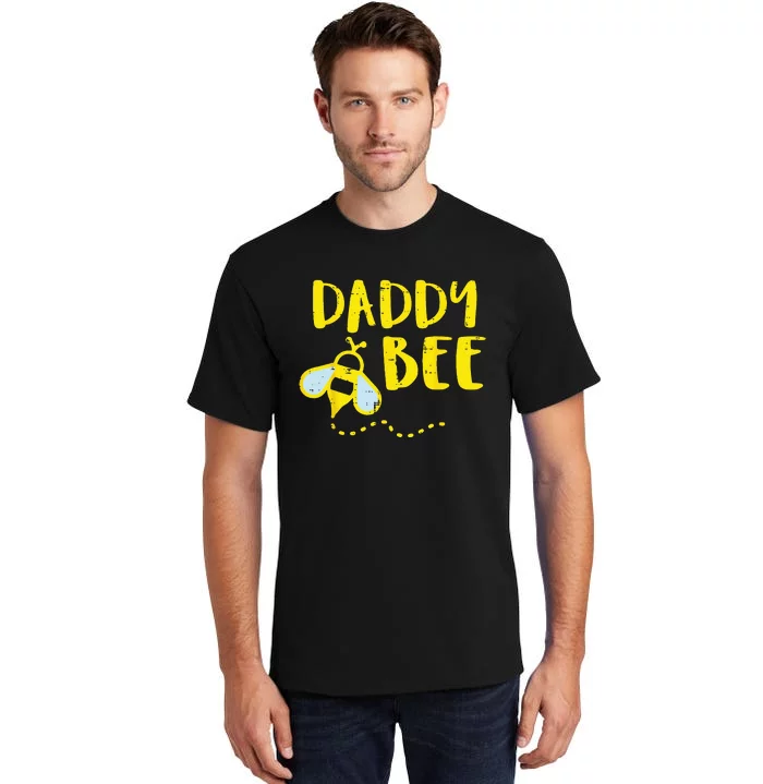 Daddy Bee Family Matching Beekeeping Dad Papa Tall T-Shirt