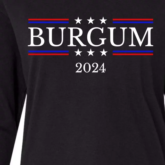 Doug Burgum For President 2024 Election Womens Cotton Relaxed Long Sleeve T-Shirt