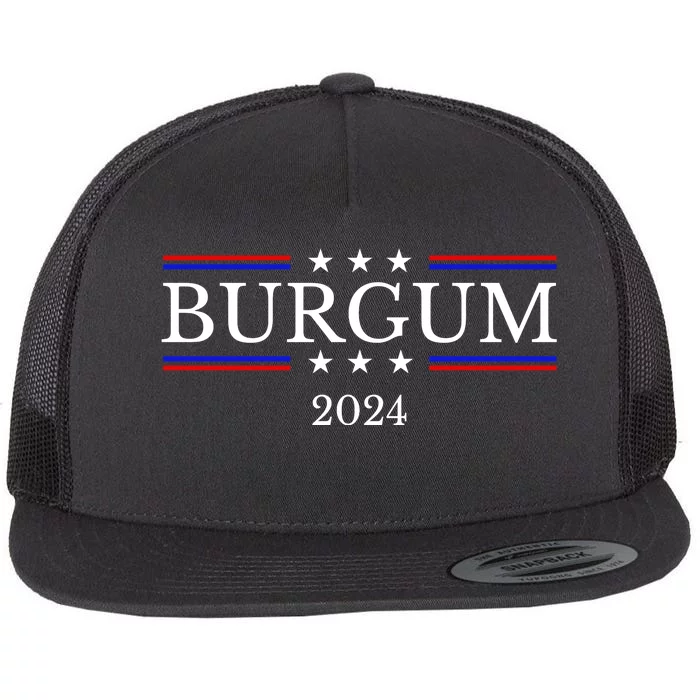 Doug Burgum For President 2024 Election Flat Bill Trucker Hat