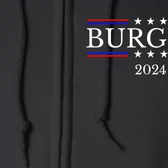 Doug Burgum For President 2024 Election Full Zip Hoodie