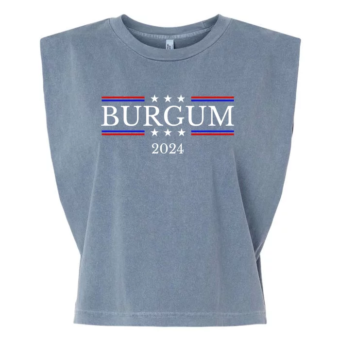 Doug Burgum For President 2024 Election Garment-Dyed Women's Muscle Tee