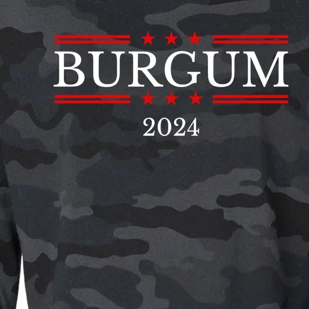 Doug Burgum For President 2024 Election Cropped Pullover Crew