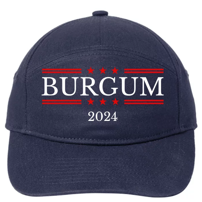 Doug Burgum For President 2024 Election 7-Panel Snapback Hat