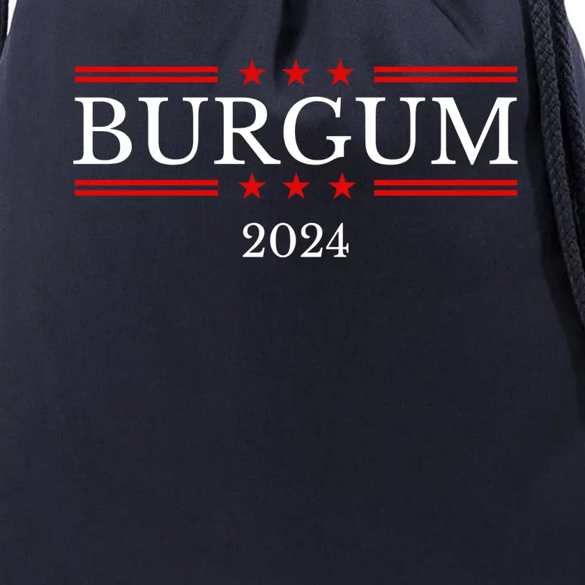 Doug Burgum For President 2024 Election Drawstring Bag