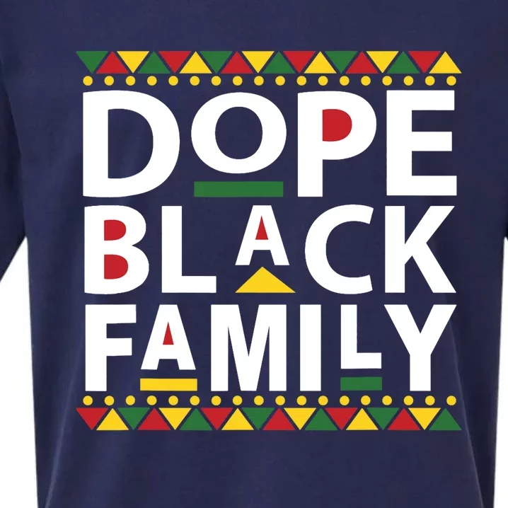 Dope Black Family Reunion Matching Family Picture Sueded Cloud Jersey T-Shirt