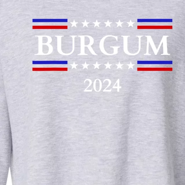 Doug Burgum For President 2024 Election Cropped Pullover Crew