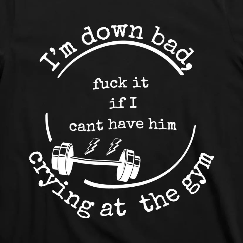 Down Bad Fuck It Ttpd Crop Top T-Shirt