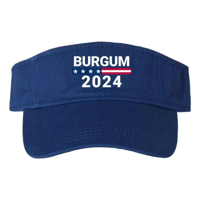 Doug Burgum For President 2024 Election Valucap Bio-Washed Visor