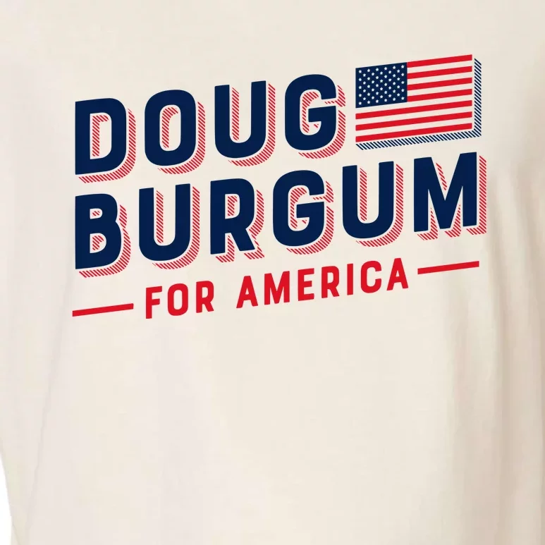 Doug Burgum For America 2024 Garment-Dyed Women's Muscle Tee