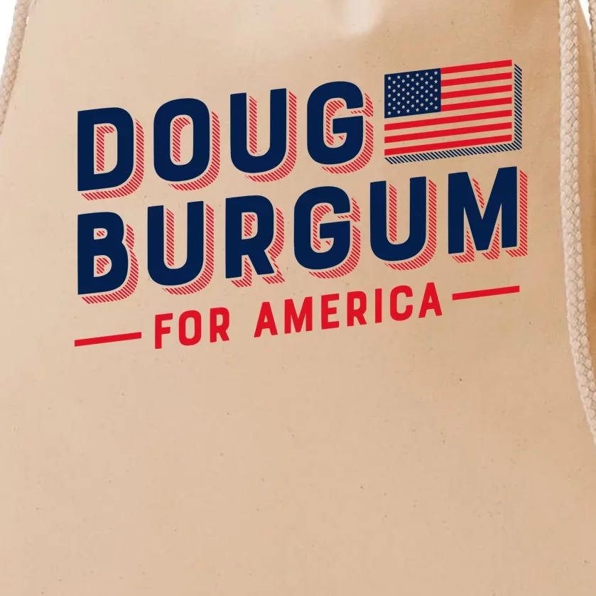 Doug Burgum For America 2024 Drawstring Bag