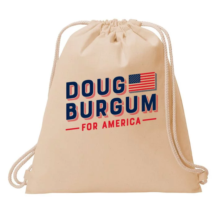 Doug Burgum For America 2024 Drawstring Bag