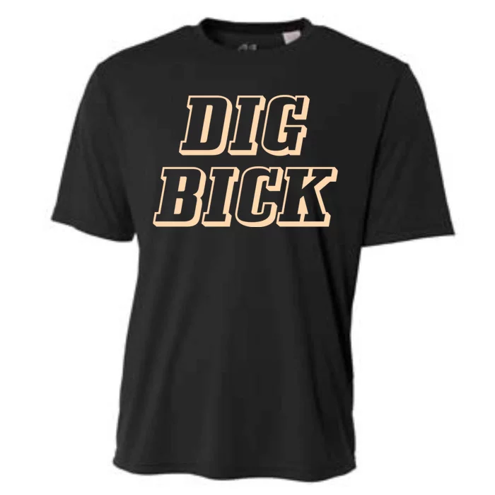 Dig Bick Funny Cooling Performance Crew T-Shirt