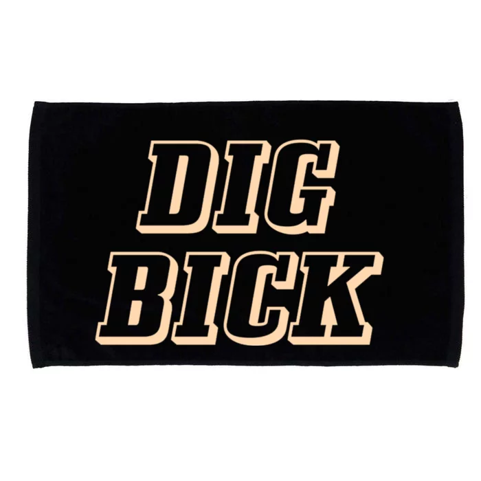 Dig Bick Funny Microfiber Hand Towel