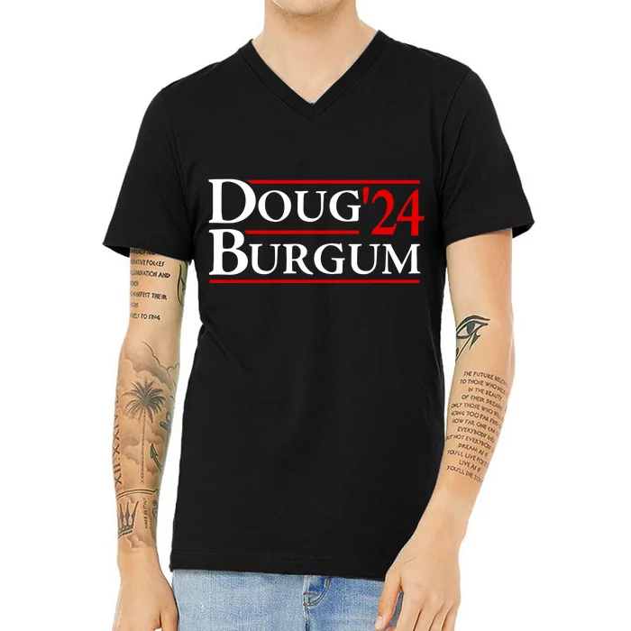 Doug Burgum For America 2024 V-Neck T-Shirt