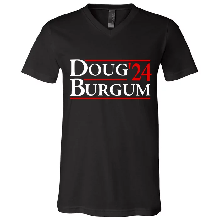 Doug Burgum For America 2024 V-Neck T-Shirt