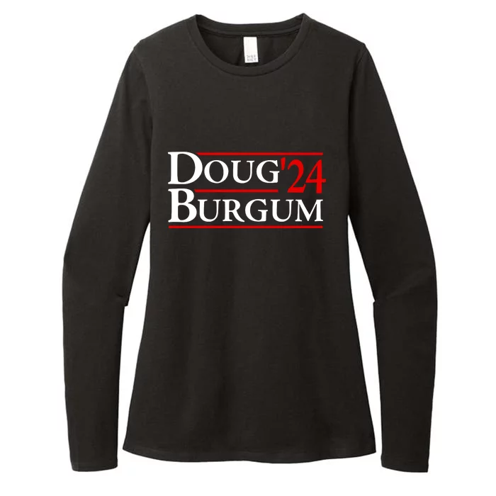 Doug Burgum For America 2024 Womens CVC Long Sleeve Shirt