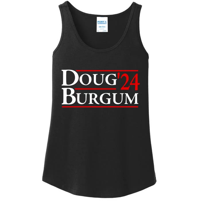 Doug Burgum For America 2024 Ladies Essential Tank