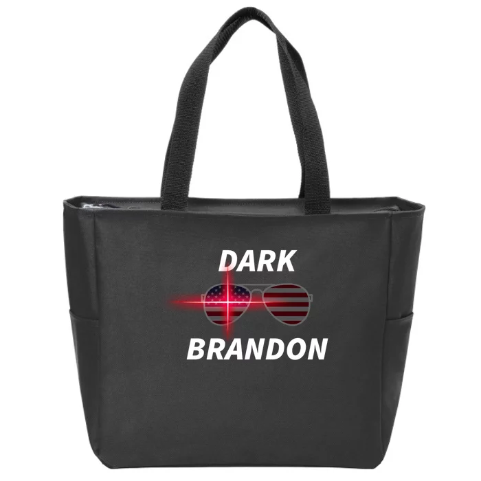 Dark Brandon | Funny Pro Biden Cool American Sunglasses Zip Tote Bag