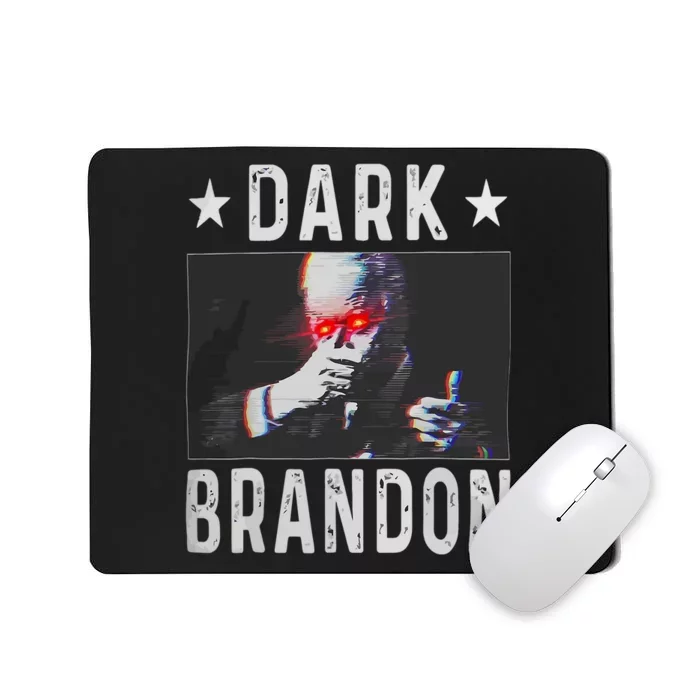 Dark Brandon Funny Biden Saving America Flag Political Mousepad