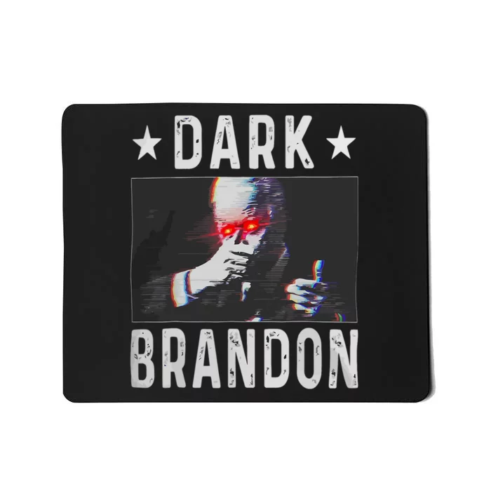 Dark Brandon Funny Biden Saving America Flag Political Mousepad