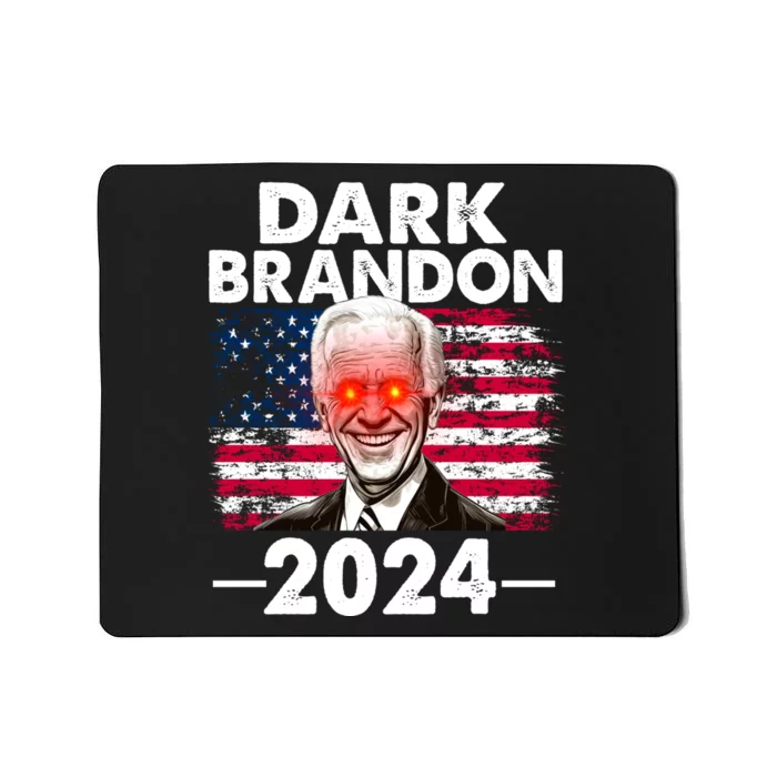 Dark Brandon Funny Biden Saving America Flag Political Mousepad