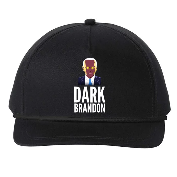 Dark Brandon Funny Meme Saving America Joe Biden Snapback Five-Panel Rope Hat