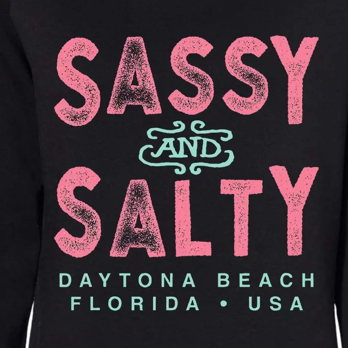 Daytona Beach Florida Souvenir Womens California Wash Sweatshirt