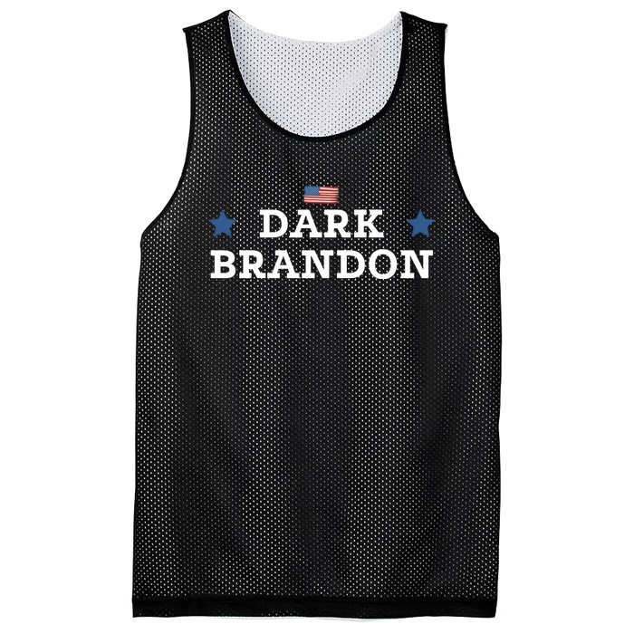 Dark Brandon Funny Mesh Reversible Basketball Jersey Tank