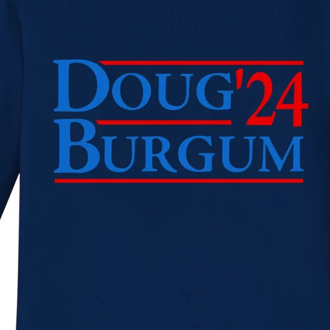 Doug Burgum For America 2024 Baby Long Sleeve Bodysuit