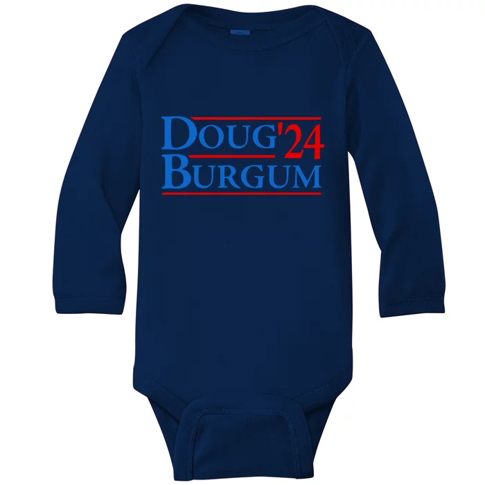 Doug Burgum For America 2024 Baby Long Sleeve Bodysuit