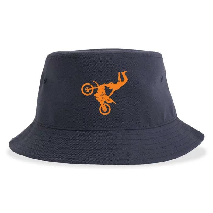 DIRT BIKE FREESTYLE Motocross Sustainable Bucket Hat