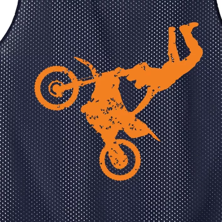 DIRT BIKE FREESTYLE Motocross Mesh Reversible Basketball Jersey Tank