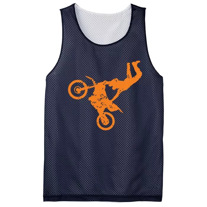 DIRT BIKE FREESTYLE Motocross Mesh Reversible Basketball Jersey Tank