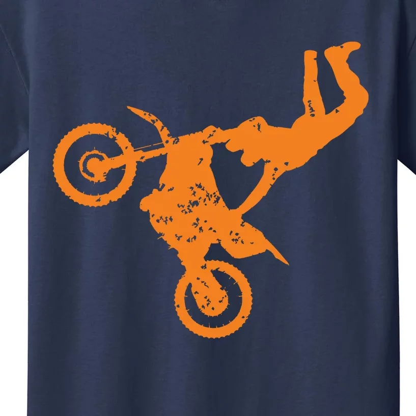 DIRT BIKE FREESTYLE Motocross Kids T-Shirt