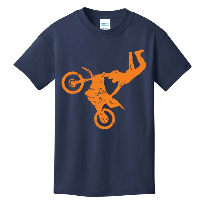 DIRT BIKE FREESTYLE Motocross Kids T-Shirt