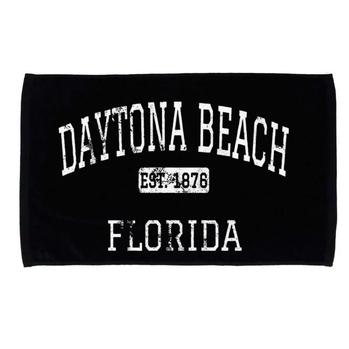 Daytona Beach Florida Fl Vintage Microfiber Hand Towel