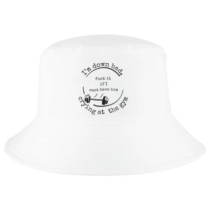 Down Bad Fuck It Cool Comfort Performance Bucket Hat