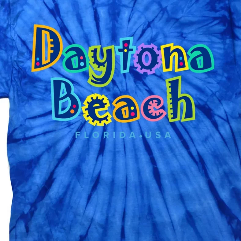 Daytona Beach Florida Souvenir Meaningful Gift Tie-Dye T-Shirt