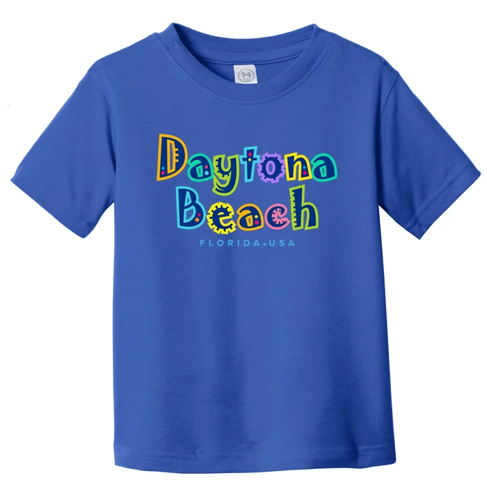 Daytona Beach Florida Souvenir Meaningful Gift Toddler T-Shirt