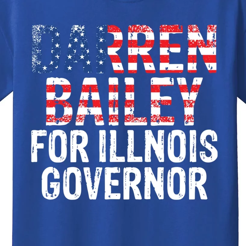 Darren Bailey For Illinois Governor Gift Kids T-Shirt