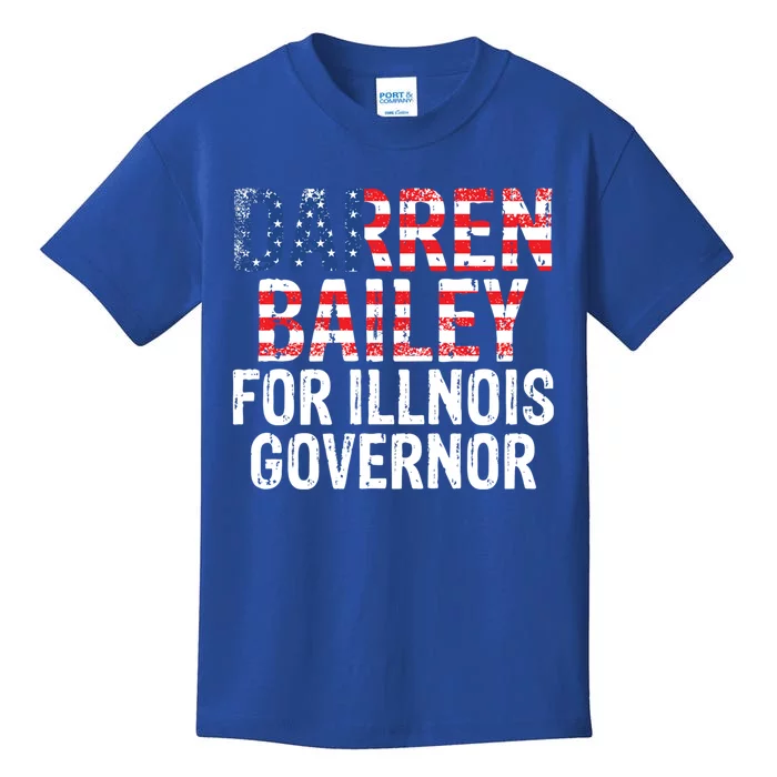 Darren Bailey For Illinois Governor Gift Kids T-Shirt