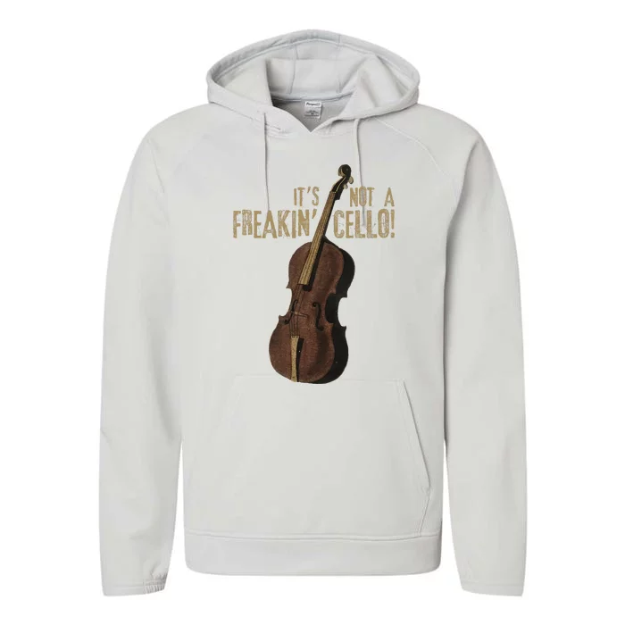 Double Bass Funny Jazz Instruments Music Performance Fleece Hoodie